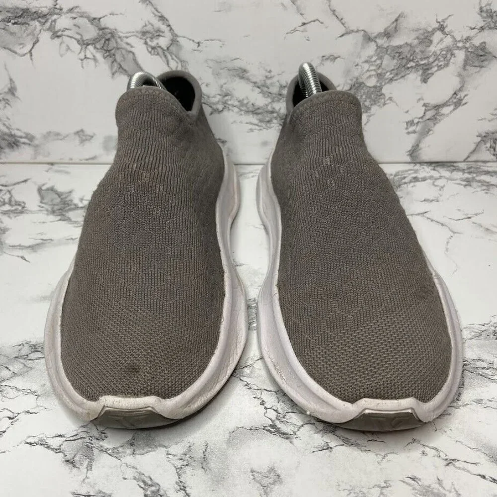 Vessi Skyline Slip On Shoe Womens Size 6 Gray Knit Sneaker Casual Everyday FAIR - Picture 2 of 8